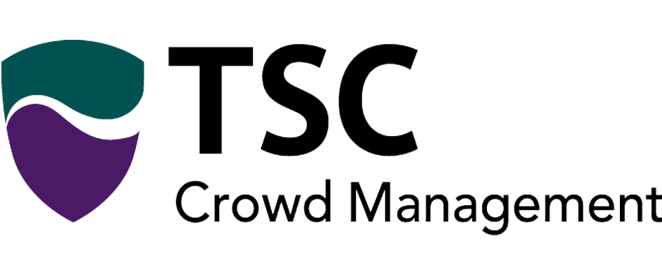 TSC logo_kleur_witte letters_zwarte outline